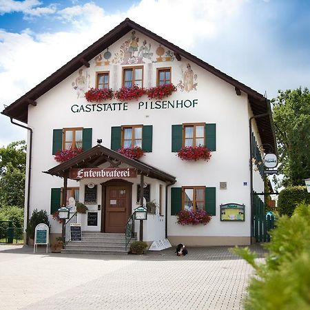 Landgasthof Pilsenhof Entenbraterei Hechendorf am Pilsensee エクステリア 写真