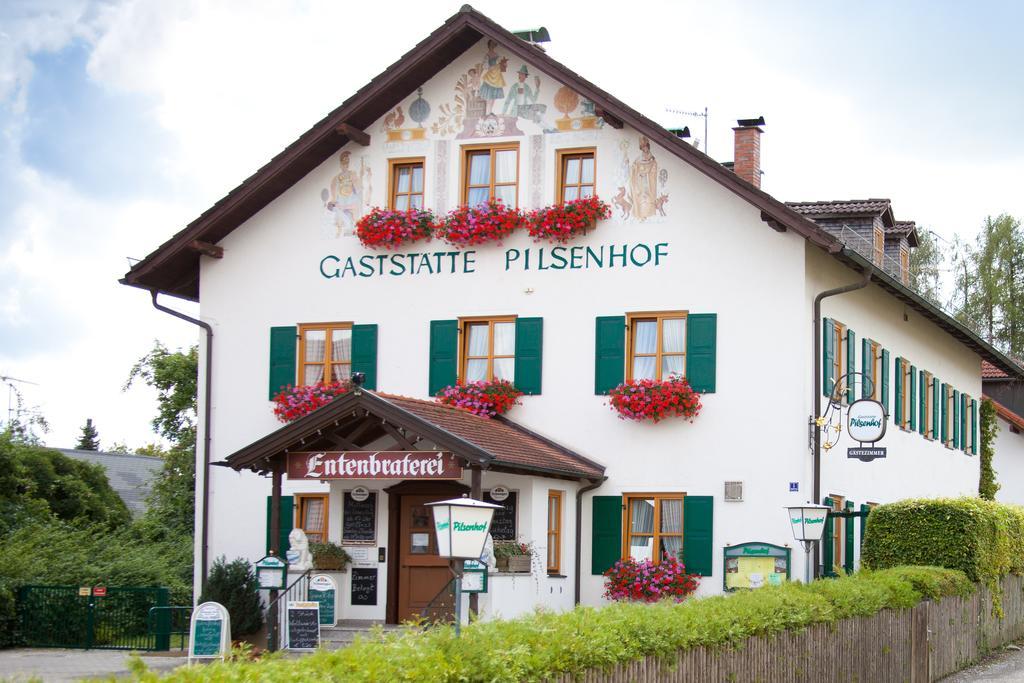 Landgasthof Pilsenhof Entenbraterei Hechendorf am Pilsensee エクステリア 写真